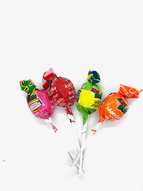 COLOMBINA Bon Bon Bum Lollipop with chewing gum assorted