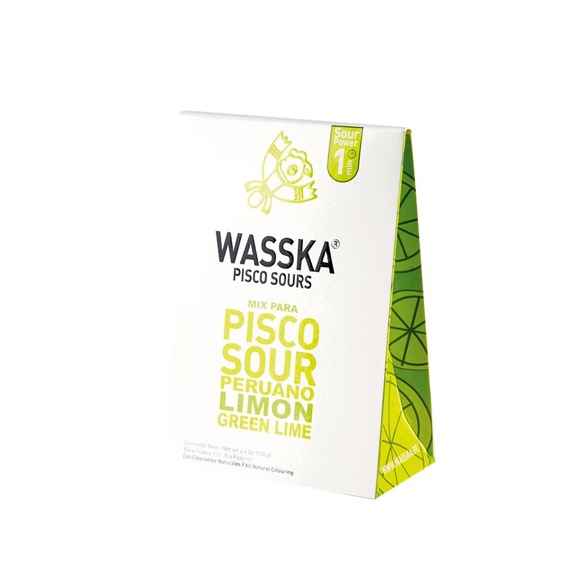 WASSKA ready mix Pisco Sour classic pack 125g