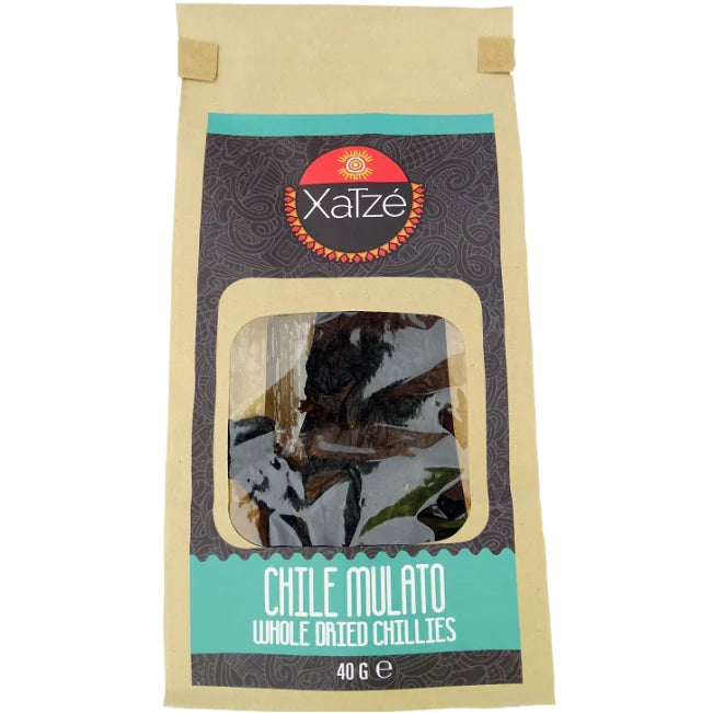 XATZE Dried Mulato chilli bulk 40g – Cachina Market