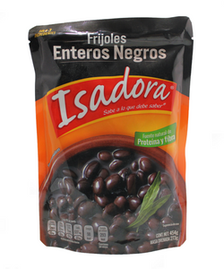 ISADORA Whole Black Beans 454g