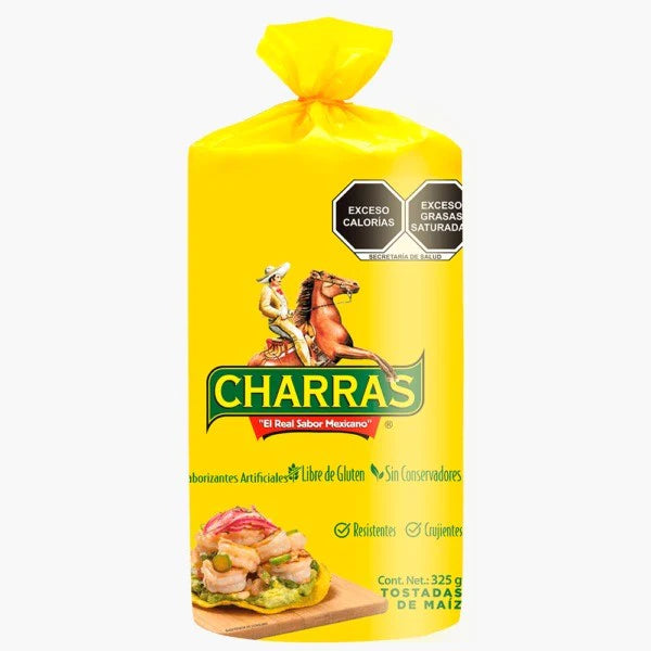 CHARRAS Originals Corn Tostadas 325g