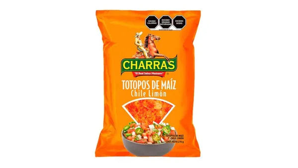 CHARRAS Chilli and Lime Tortilla Chips 340g