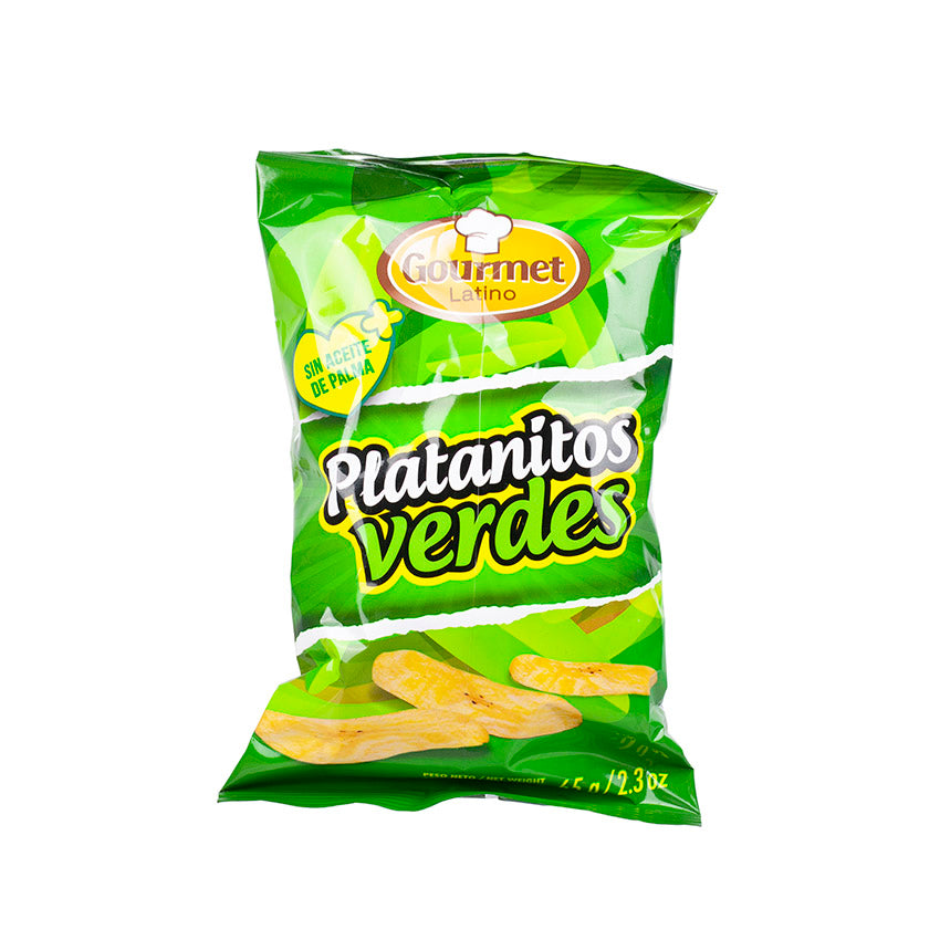 Chips de banana verde GOURMET LATINO 65g