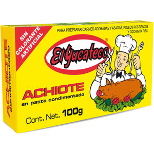 Pasta de Achiote El Yucateco 100g